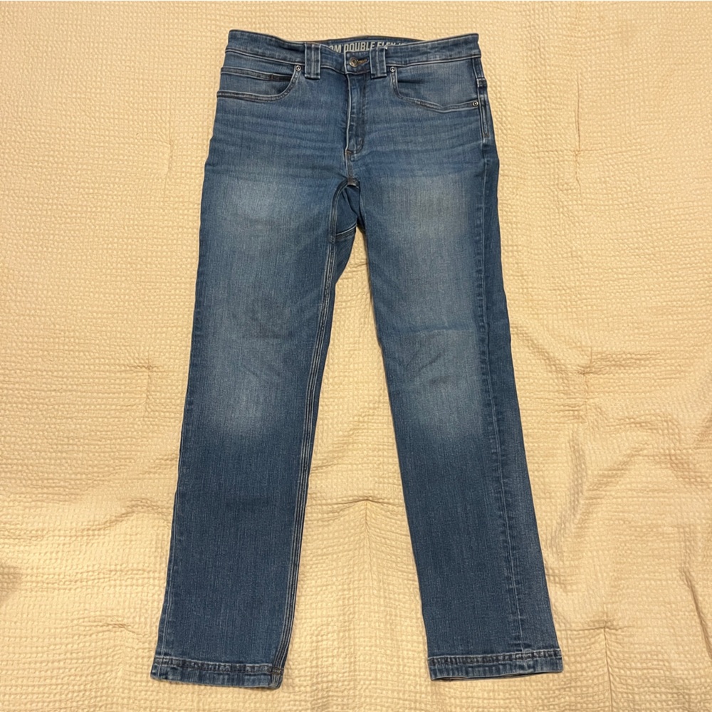 Duluth Trading Ballroom DoubleFlex Jeans - Slim Fit 32x30 Medium Wash